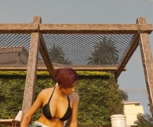 GTA V, gdy jednocześnie włączysz DLSS5 i zapauzujesz