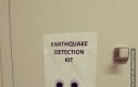 Zestaw wykrywania trzęsień ziemi