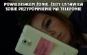 To je żona, jej nie wytłumaczysz