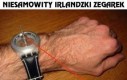 Niesamowity irlandzki zegarek