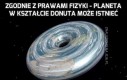 Zgodnie z prawami fizyki - planeta w kształcie donuta może istnieć