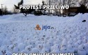 Protest przeciwko ocieplaniu się klimatu