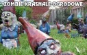 Zombie krasnale ogrodowe