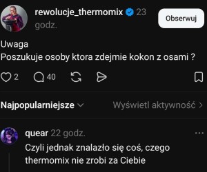 Thermomix zawiódł