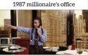Biura milionerów kiedyś i dziś