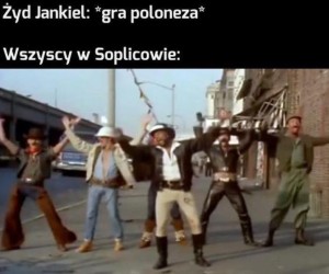 Jankiel włączył radio w swoim Polonezie
