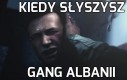 Słysząc Gang Albanii