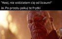 Ja do kolegi z liceum (obaj jesteśmy po humanie)