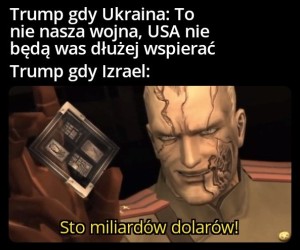 Pomarańczowa twarz ma inne priorytety