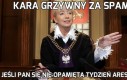 Kara grzywny za spam