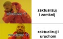 Zdaje sobie sprawę o tym za późno