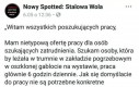 Zimny dreszcz na myśl o pracy