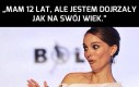 Wow, jaki dorosły...