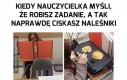 Chyba zgłodniała na zajęciach