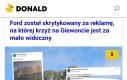 Prezydent skierował do sejmu wniosek o egzekucję twórców reklamy