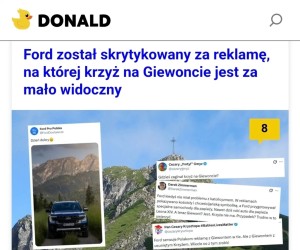 Prezydent skierował do sejmu wniosek o egzekucję twórców reklamy