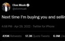 Kolejny zakup Elona