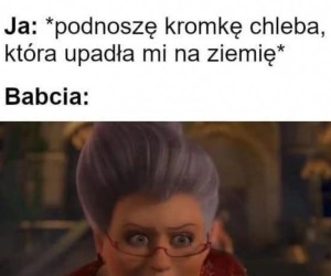 Szanuj chleb, bo inaczej...