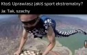 Przegrany puszcza spadochron
