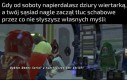 Za głośno jest!
