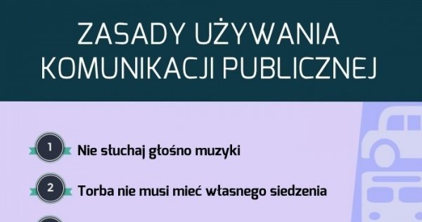 Zasady Używania Komunikacji Publicznej - Jeja.pl