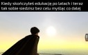 Hmm... trzeba by robotę znaleźć porządną i żyć w spokoju