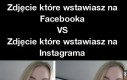 Facebook vs Instagram