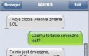 SMS-owa wpadka matki