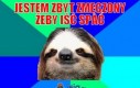 Zbyt zmęczony, żeby iść spać...