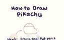 Jak narysować Pikachu
