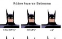Wyrazy twarzy Batmana