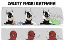 Zalety maski Batmana