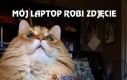 Mój laptop robi zdjęcie