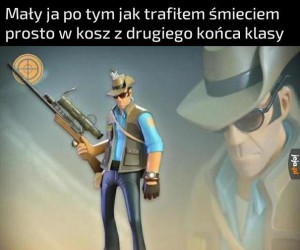 Z takim wyczynem to zawód snipera stoi przede mną otworem