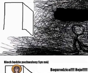 Jacyś fani Matki Bożej na czacie?