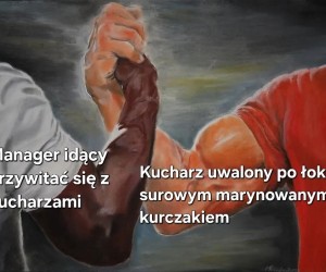 Rękę podać trzeba