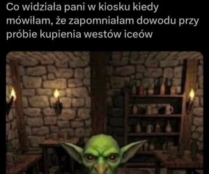 Dostrzegam w jego oczach powątpiewanie w moją wersję