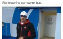 Przecież wiemy, że on potrafi pływać