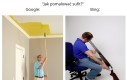 Czerwony sufit taki meh