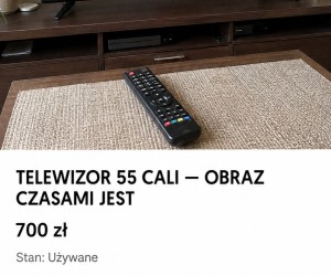 Obraz czasem bywa