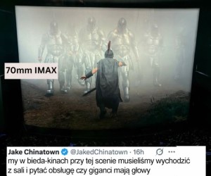 Trochę słabe, że w zwykłym kinie nie zobaczysz 30% filmu