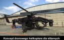 Dronowy helikopter