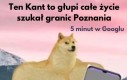 Filozofia Poznania, której Kant by się nie spodziewał