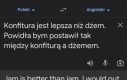 Polski > Angielski
