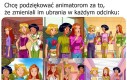 Zwykle animacje upraszczają stylówki