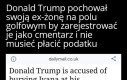 Szanowni państwo, były prezydent USA!