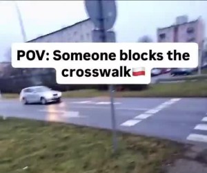 I tak się przechodzi przez ulicę