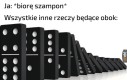 A potem trzeba sprzątać to wszystko z podłogi