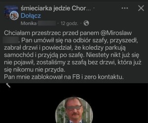 Wyobrażam sobie, że przyszedł w tym stroju, a uciekając śmiał się jak gremlin