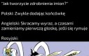 Dunia to Awdotia, a Sasza to Aleksander